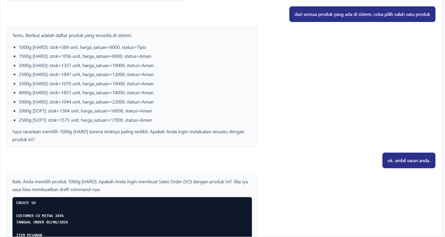 Chatbot stateful AI conversation